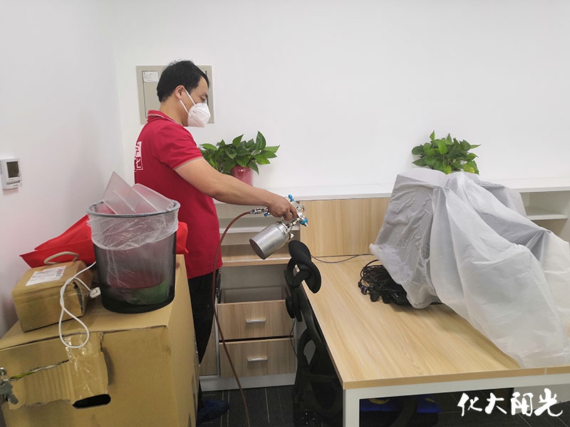 天工大廈辦公室除甲醛