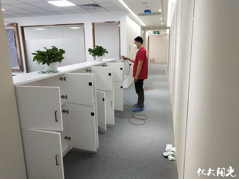 中唐天承辦公室除甲醛