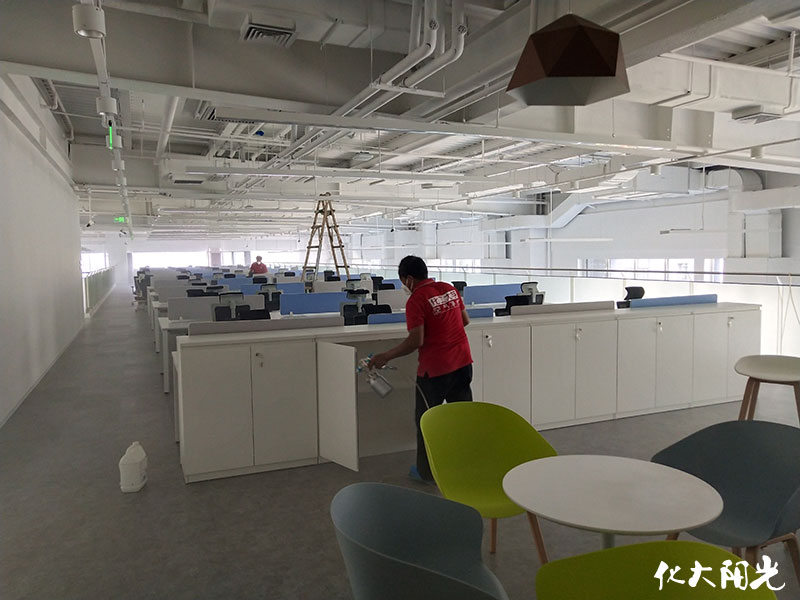 曠視科技新辦公室除甲醛