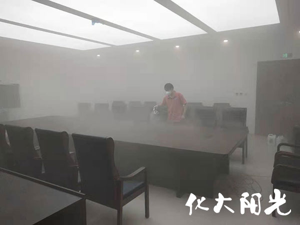 中國邊檢辦公樓甲醛治理