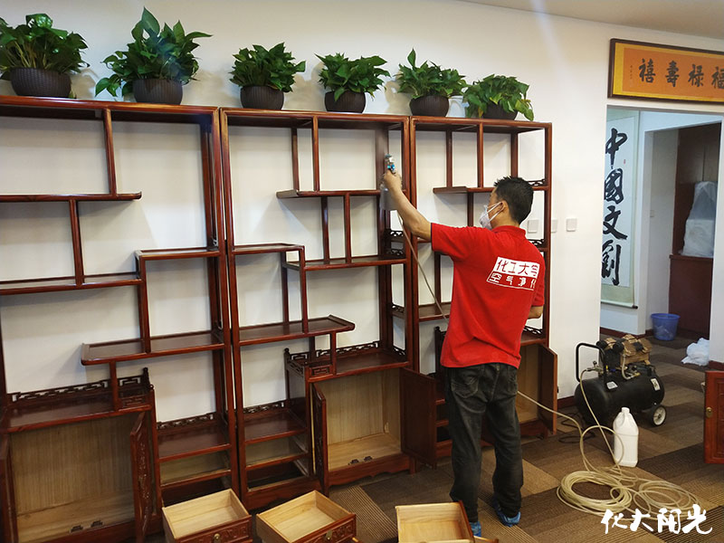 國(guó)家圖書館辦公區(qū)除甲醛