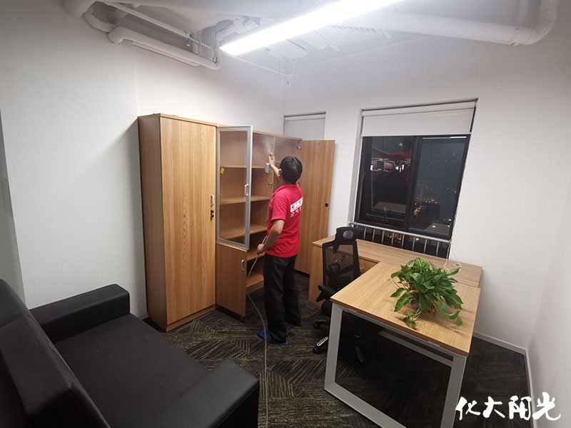 中國體彩辦公室除甲醛