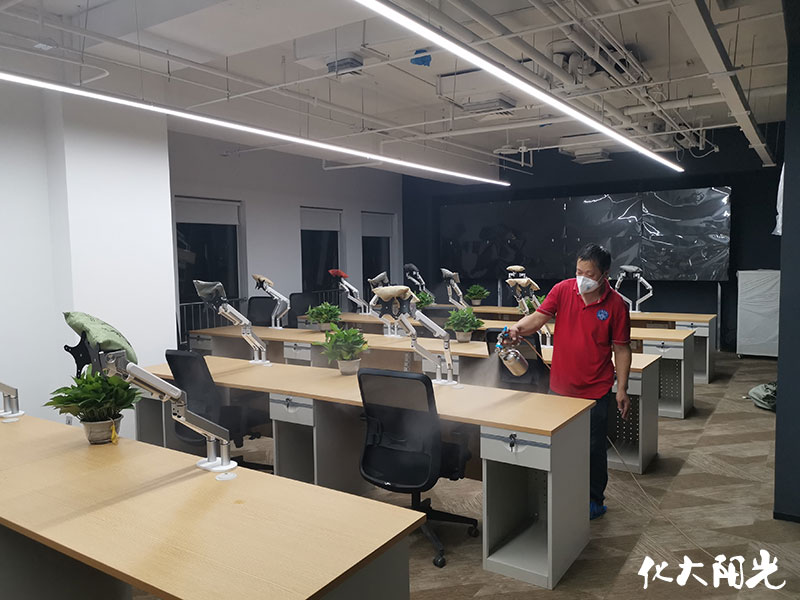 中國體彩辦公室除甲醛
