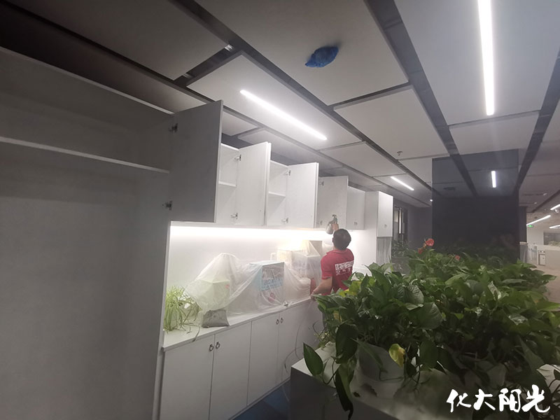 中國體彩辦公室除甲醛