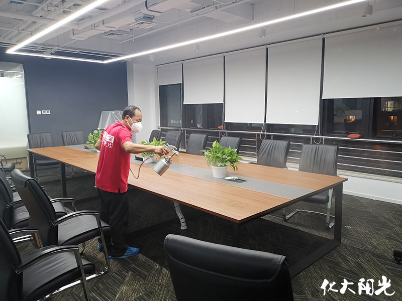 中國體彩辦公室除甲醛