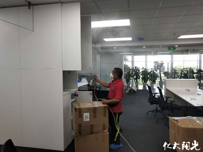 神州數(shù)碼辦公室除甲醛