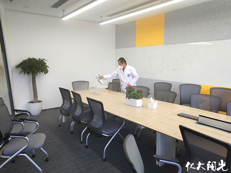 斗魚新辦公室除甲醛