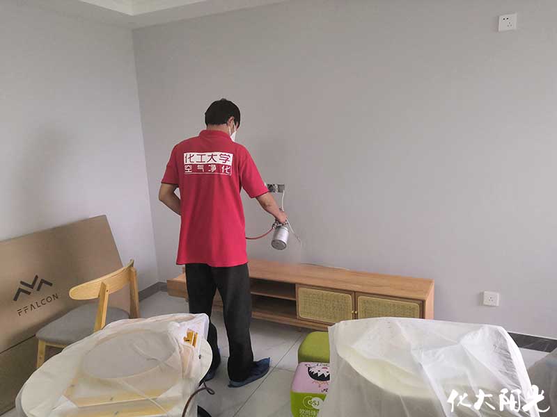 清逸西園新房除甲醛