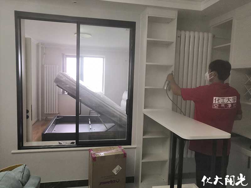 清逸西園新房除甲醛