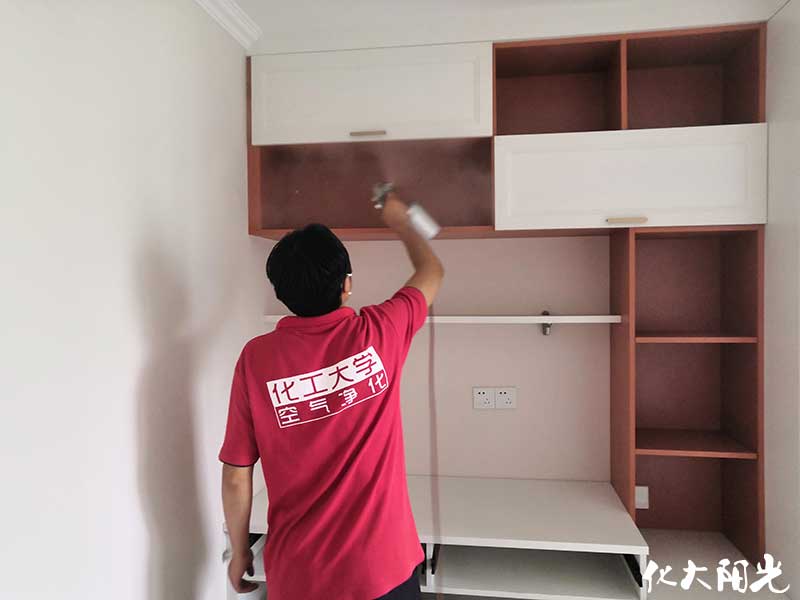 清逸西園新房除甲醛