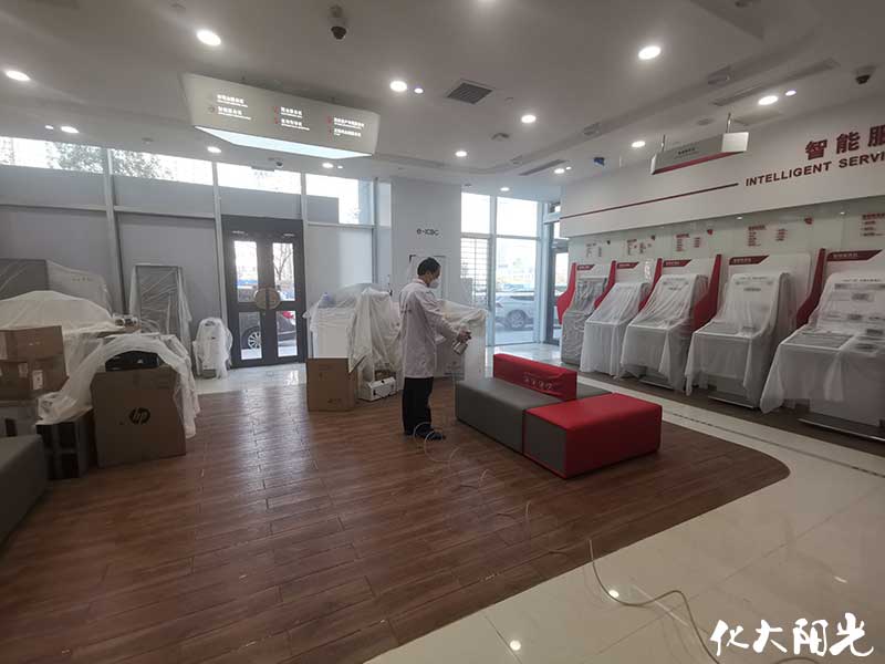 工商銀行辦公室除甲醛