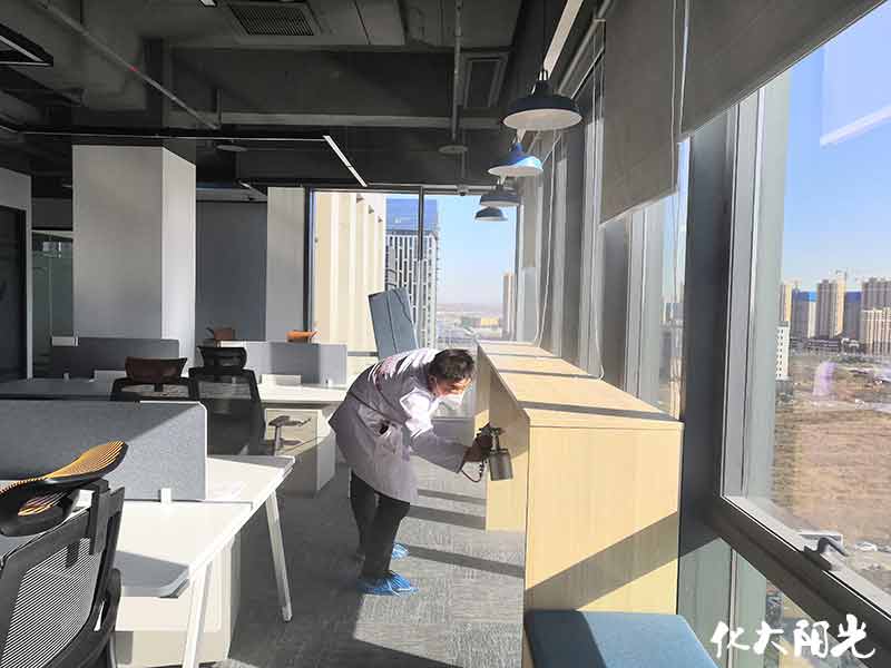 奇安信集團(tuán)辦公室除甲醛