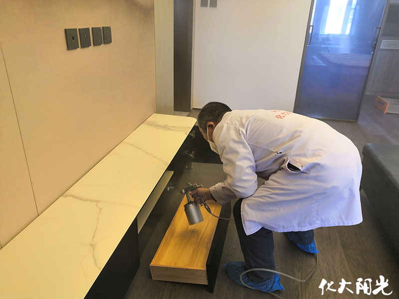 化大陽光新房室內(nèi)除甲醛