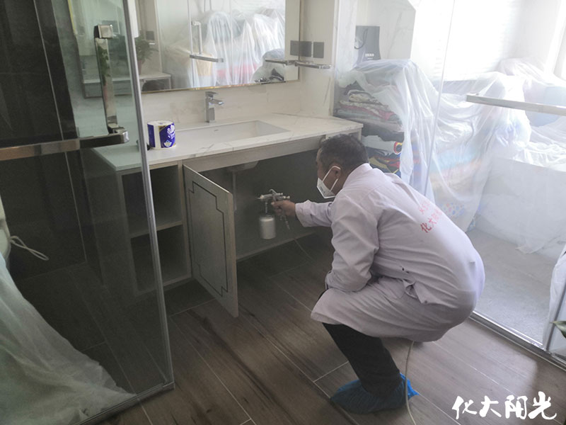 化大陽光新房室內(nèi)除甲醛