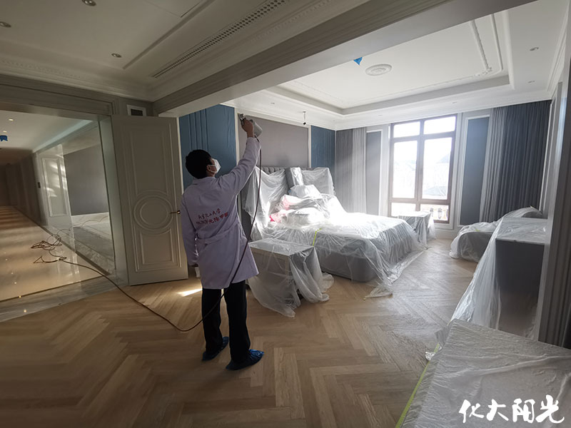壹號莊園別墅除甲醛