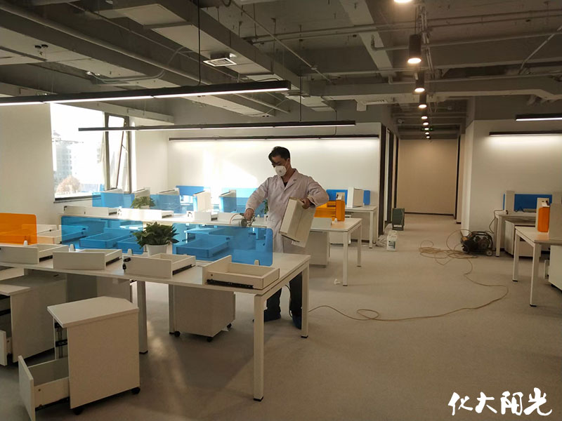 公司辦公室裝修除甲醛