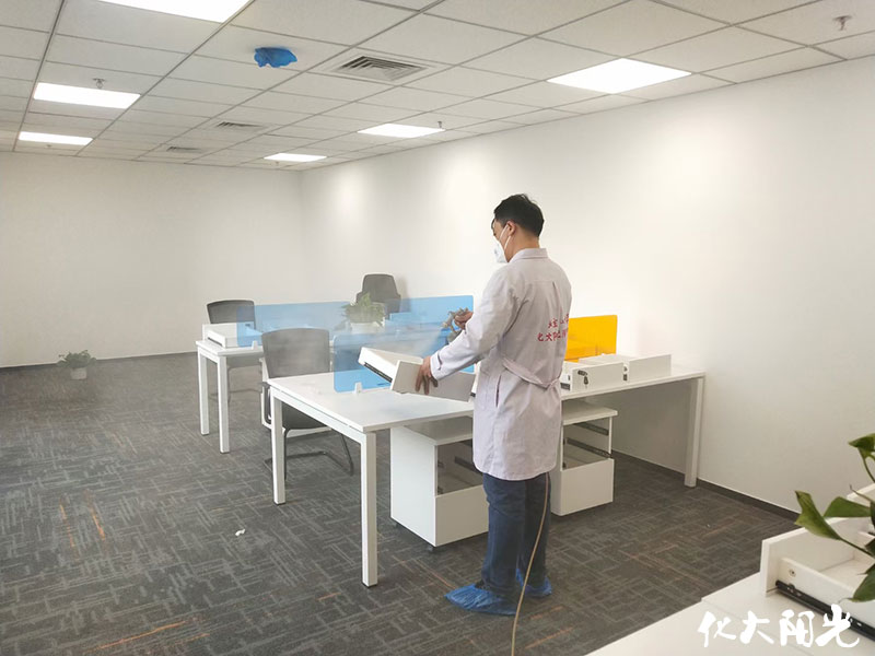 公司辦公室裝修除甲醛