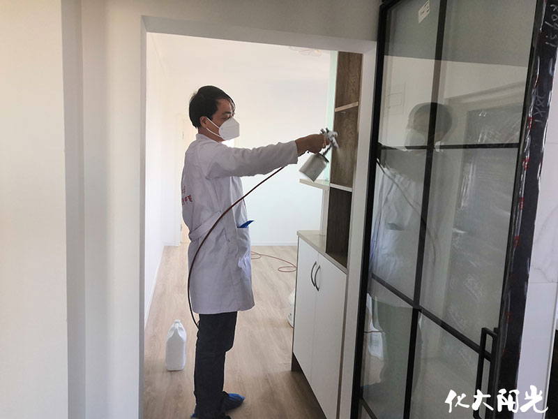 化大陽光北京新房裝修除甲醛