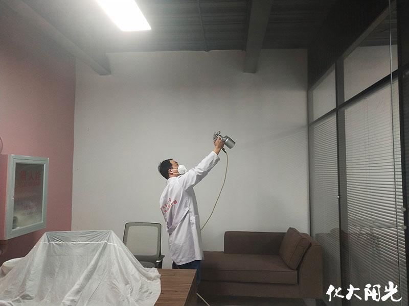 華夏集團辦公室除甲醛