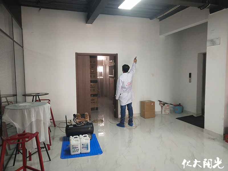 華夏集團辦公室除甲醛