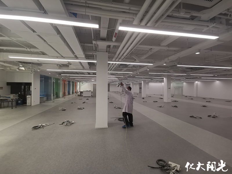 曠視公司新裝修辦公室除甲醛