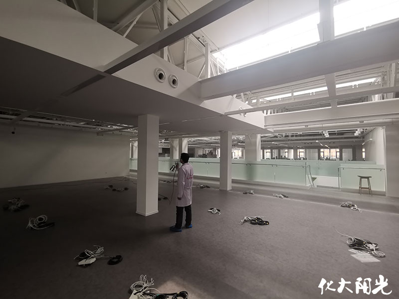 曠視公司新裝修辦公室除甲醛