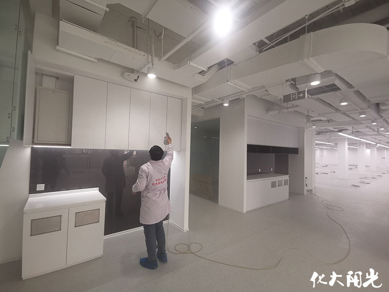 曠視公司新裝修辦公室除甲醛