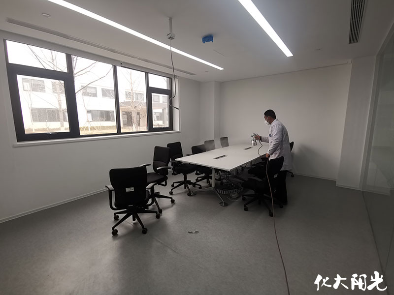 曠視公司新裝修辦公室除甲醛