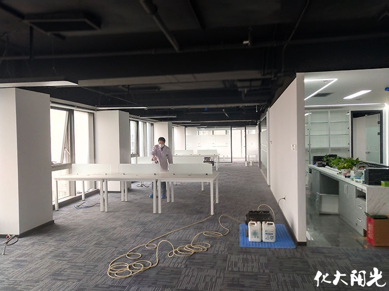 北京芯盾時代新辦公室除甲醛