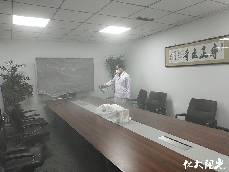 紅松林科技集團辦公室除甲醛