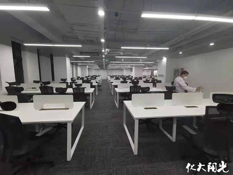 火花思維新裝修辦公室除甲醛