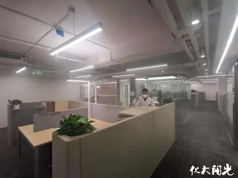 諾安基金公司新辦公室除甲醛