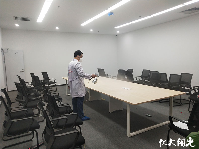 樂普醫(yī)療新辦公室除甲醛