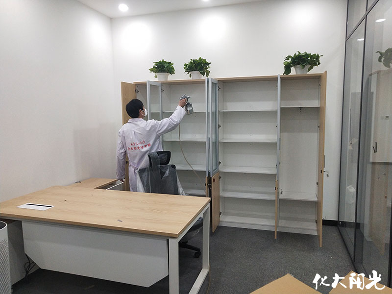 樂普醫(yī)療新辦公室除甲醛