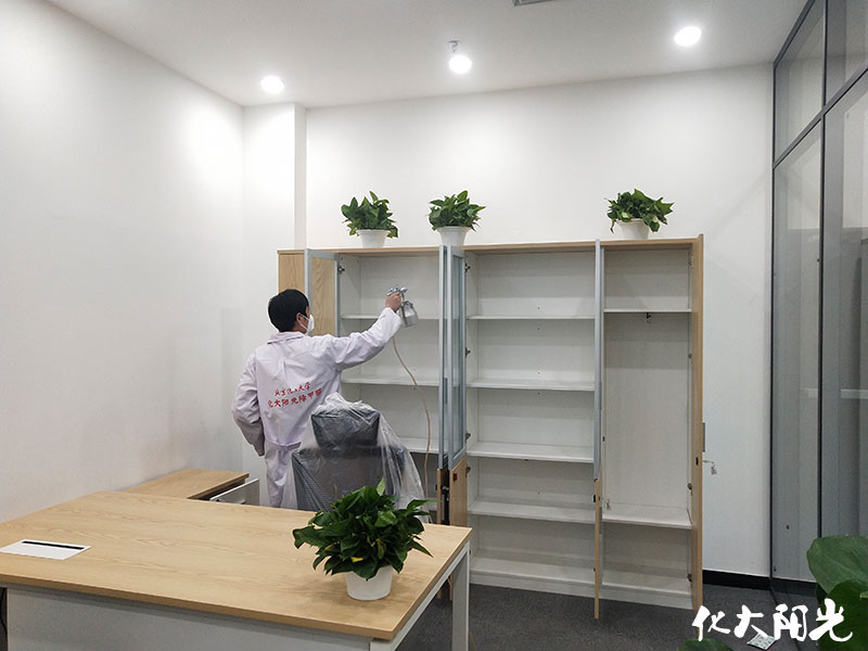 樂普醫(yī)療新辦公室除甲醛