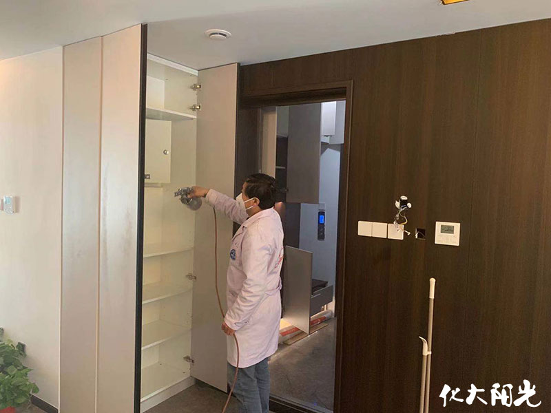 五礦名品學(xué)院墅除甲醛