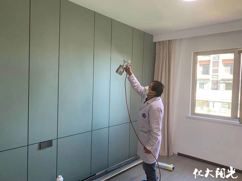 五礦名品學(xué)院墅除甲醛