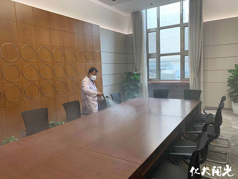 清華大學(xué)辦公樓除甲醛