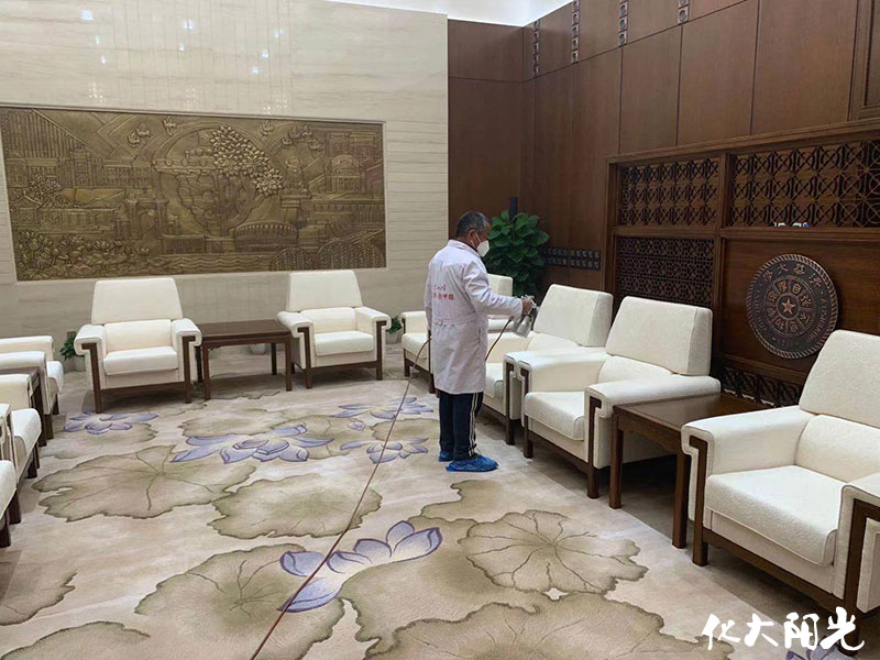 清華大學(xué)辦公樓除甲醛