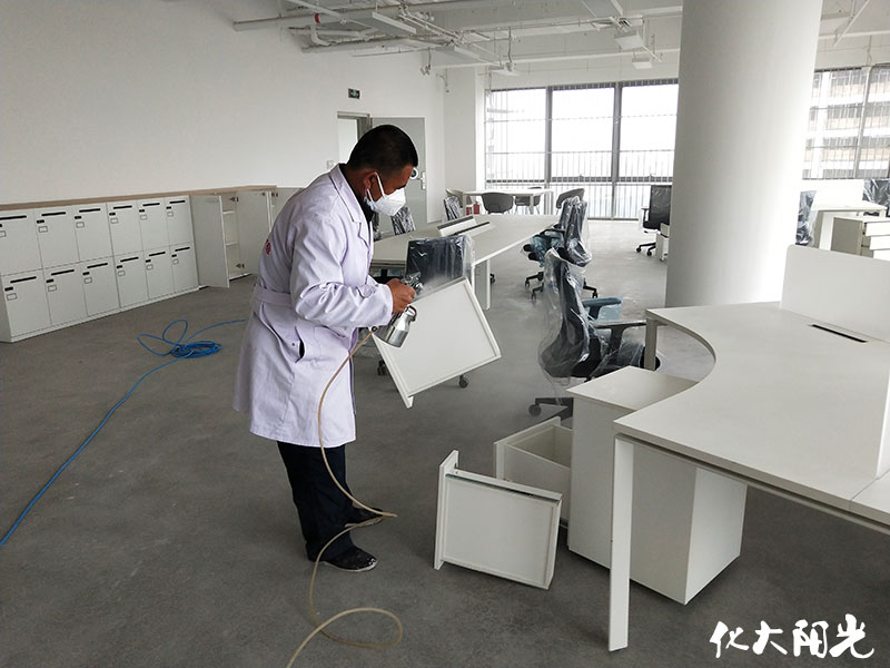 神州國信公司辦公室除甲醛