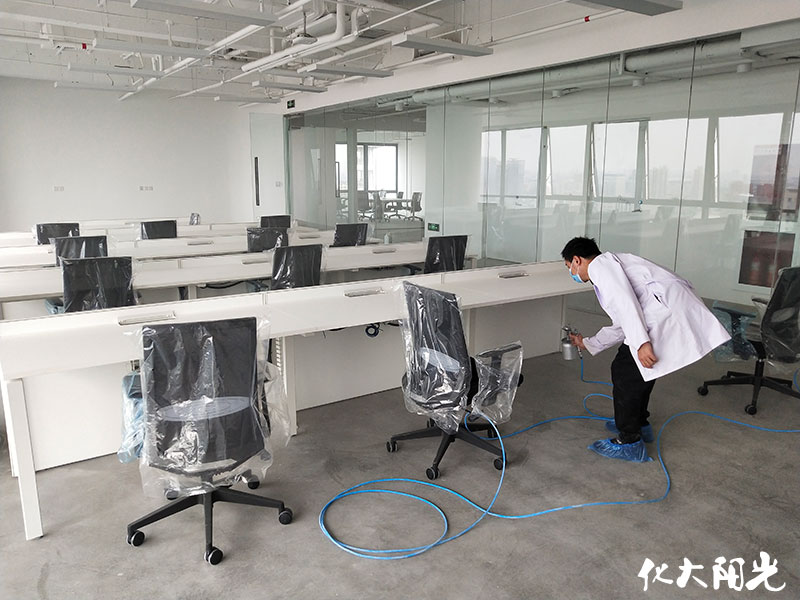 神州國信公司辦公室除甲醛
