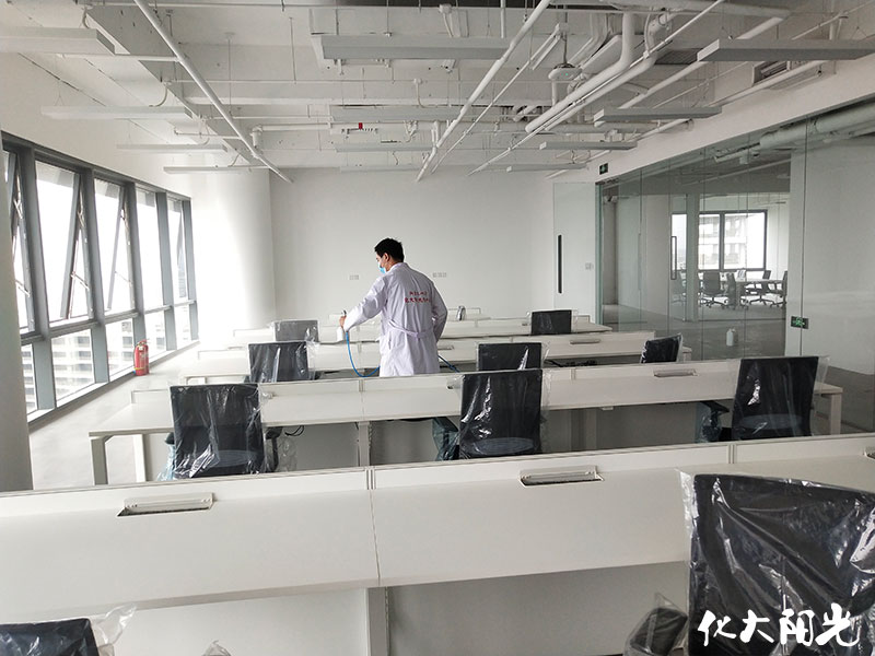 神州國信公司辦公室除甲醛