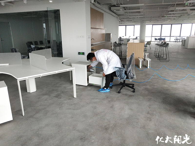 神州國信公司辦公室除甲醛