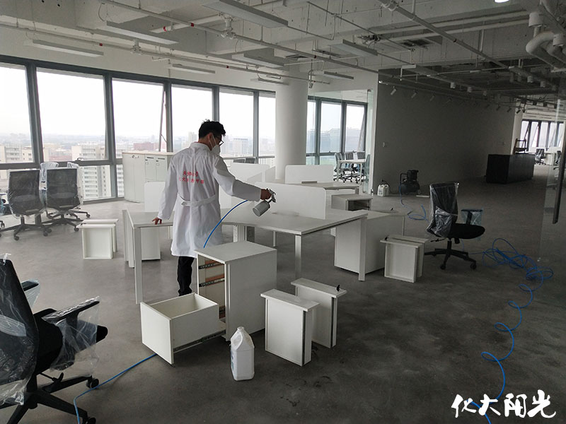 神州國信公司辦公室除甲醛