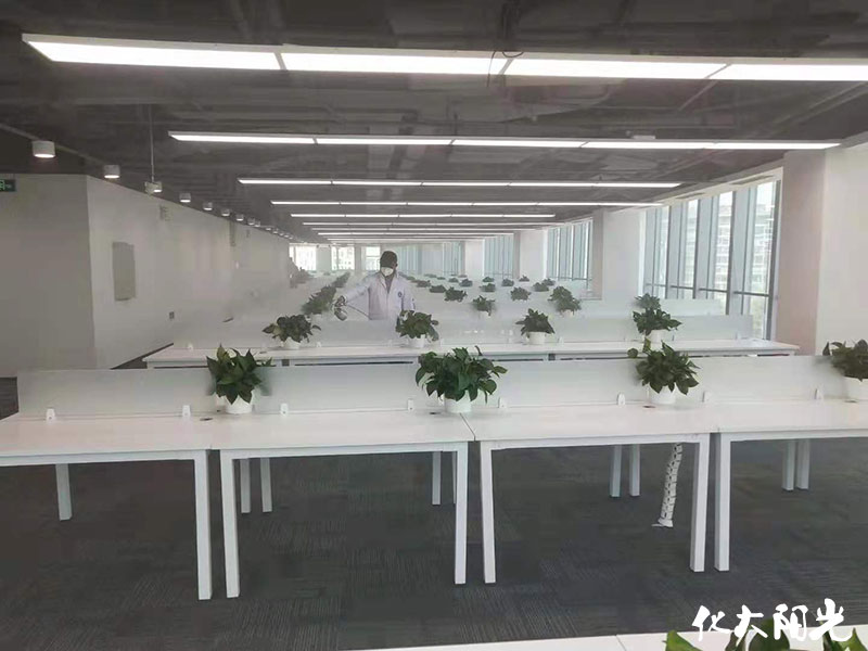 智慧互通新辦公室除甲醛