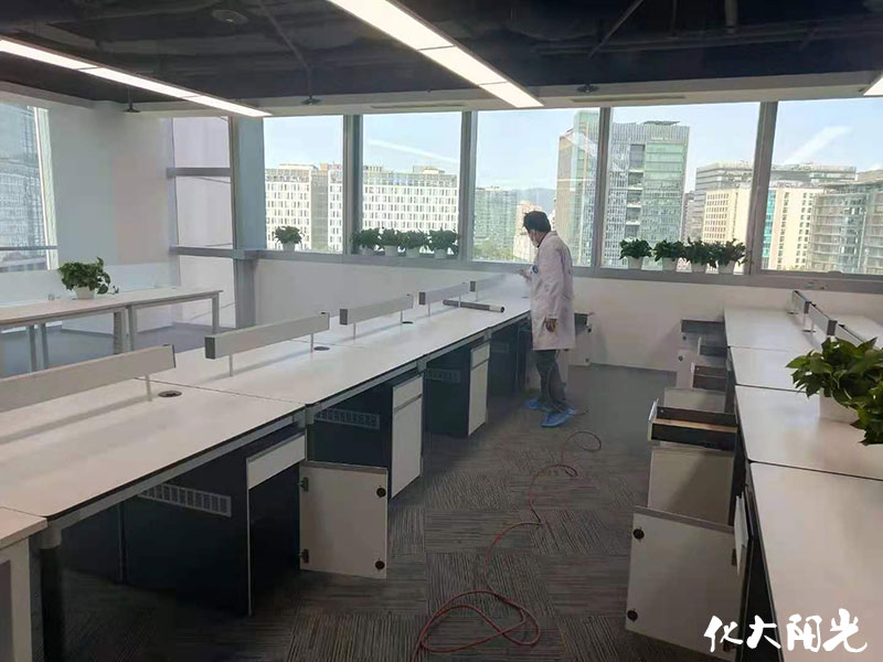智慧互通新辦公室除甲醛