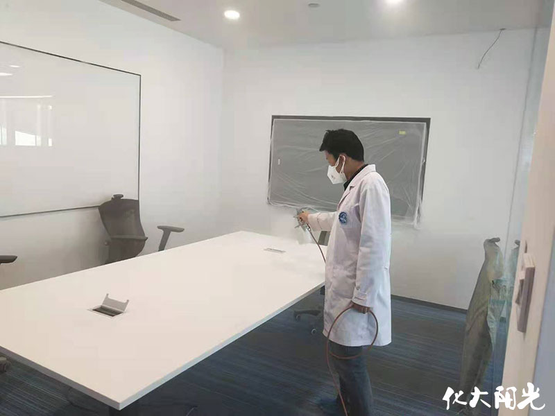 智慧互通新辦公室除甲醛