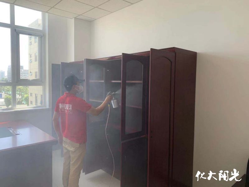 新裝修辦公室除甲醛
