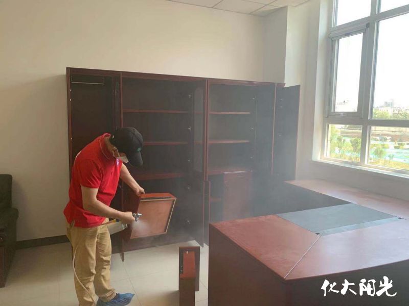 新裝修辦公室除甲醛