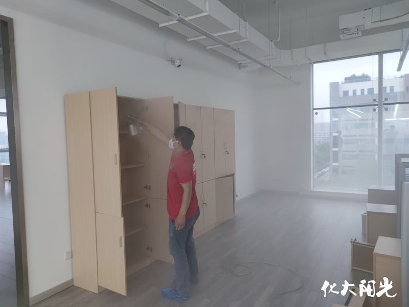 新裝修辦公室除甲醛
